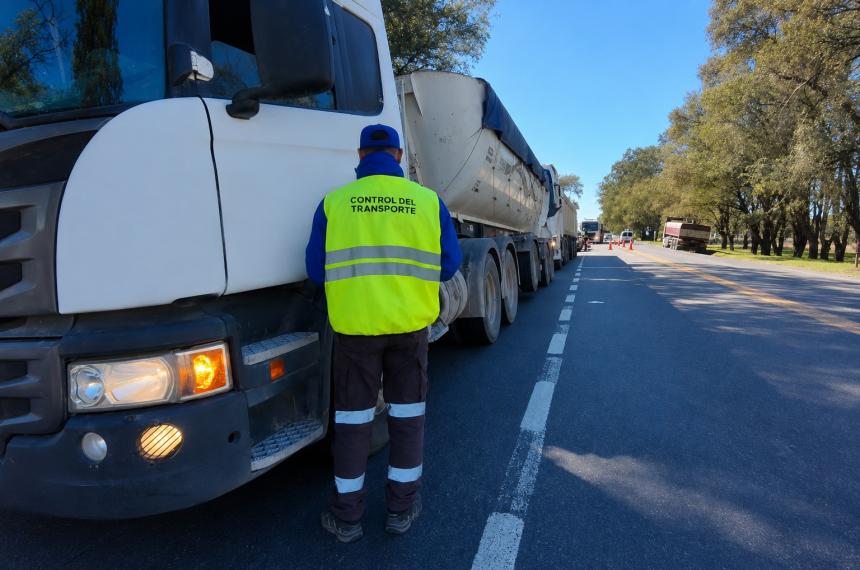 Los inspectores detectaron deficiencias en el funcionamiento del tacógrafo del vehículo
