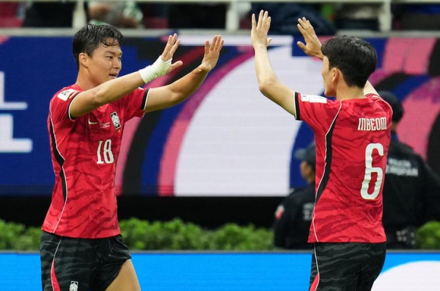 El festejo coreano en el Mundial