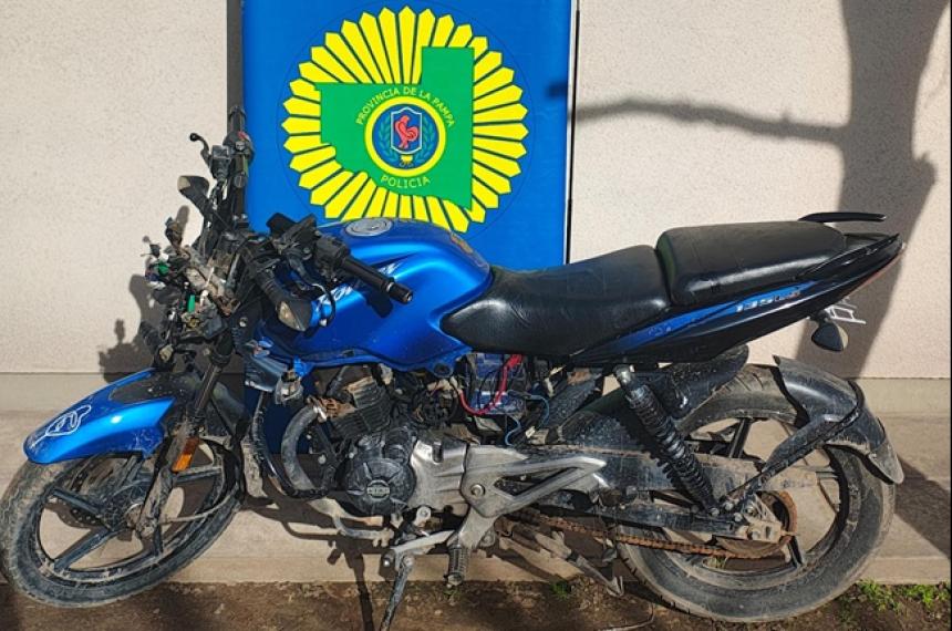 La moto fue sustraída el pasado lunes