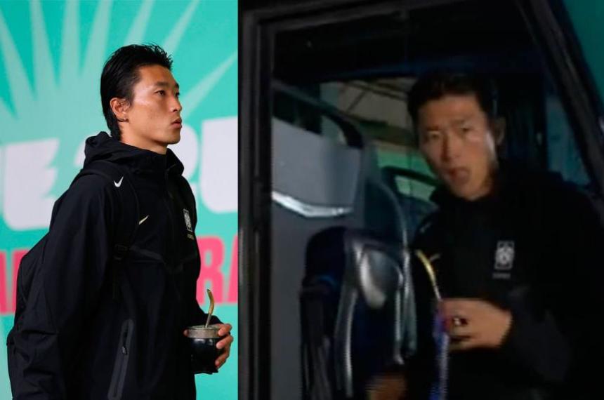 El argentino no elige doacutende nacer- el delantero de Corea del Sur llegoacute al Mundial tomando mate y revolucionoacute las redes