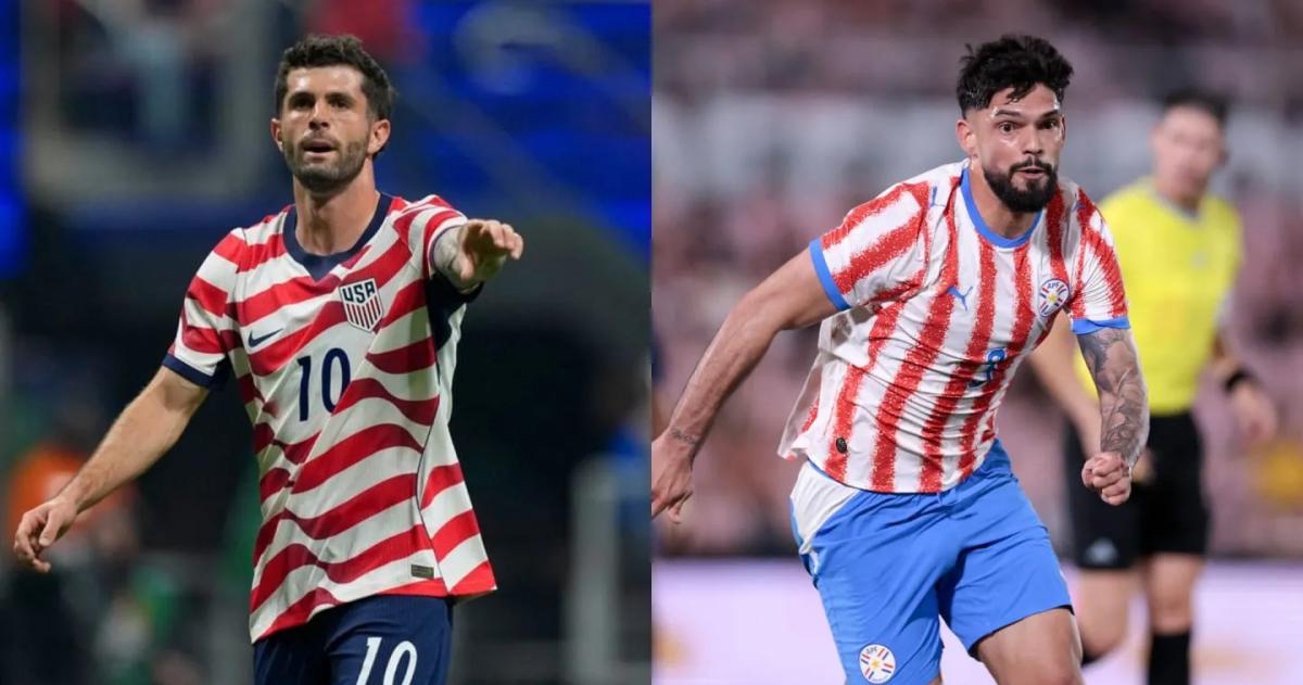 Estados Unidos y Paraguay chocan a las 22 horas
