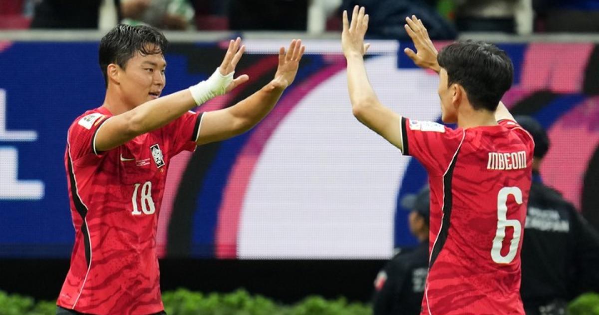 El festejo coreano en el Mundial