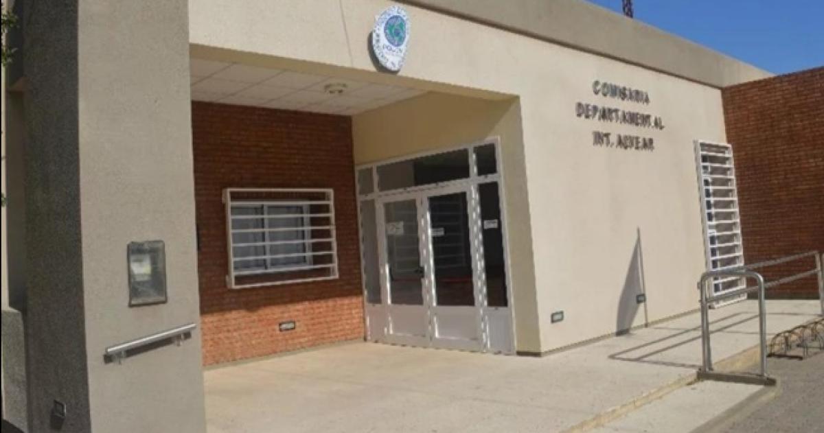 El sospechoso fue trasladado a la Comisaría de Intendente Alvear