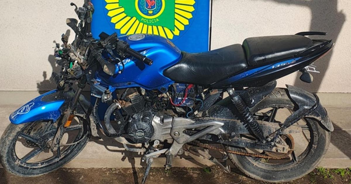 La moto fue sustraída el pasado lunes