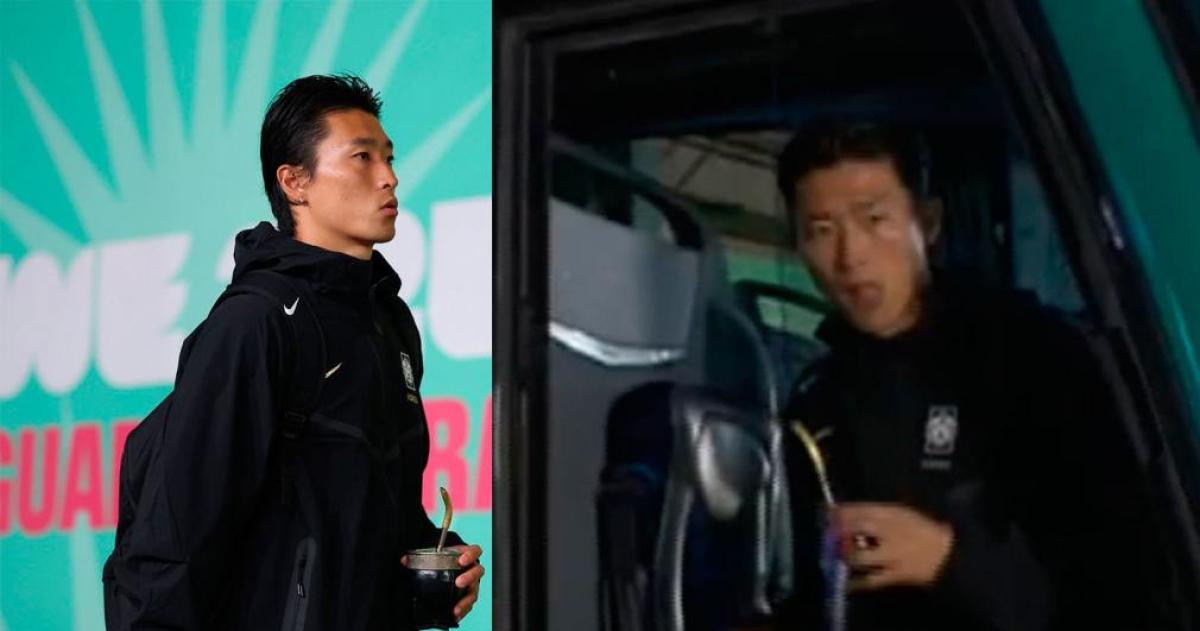 El argentino no elige doacutende nacer- el delantero de Corea del Sur llegoacute al Mundial tomando mate y revolucionoacute las redes