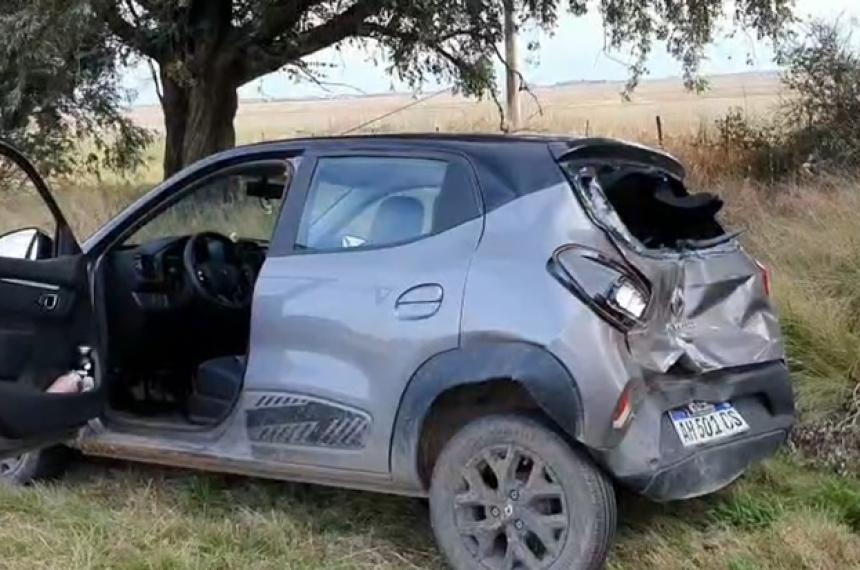 El Renault Kwid sufrió serios daños