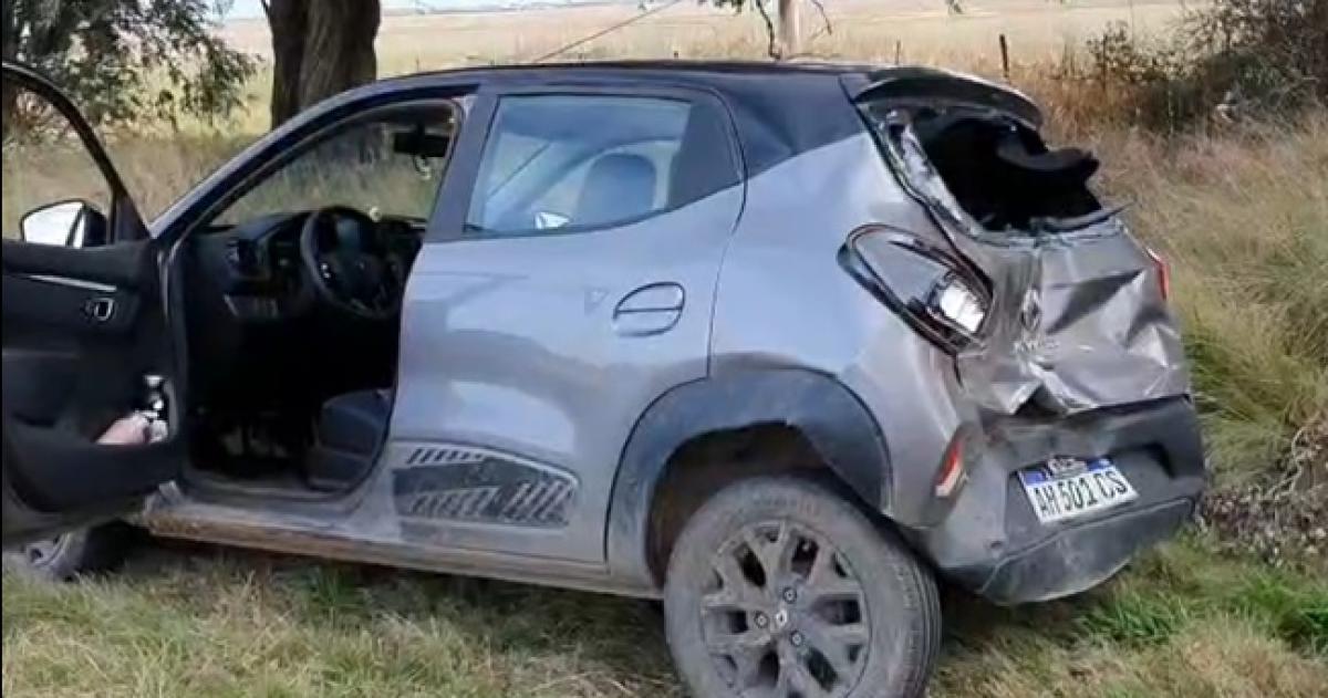 El Renault Kwid sufrió serios daños