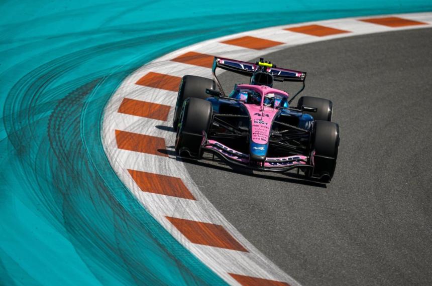 Franco larga en el GP de España