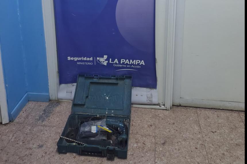 La Policía recuperó la caja de herramientas robada