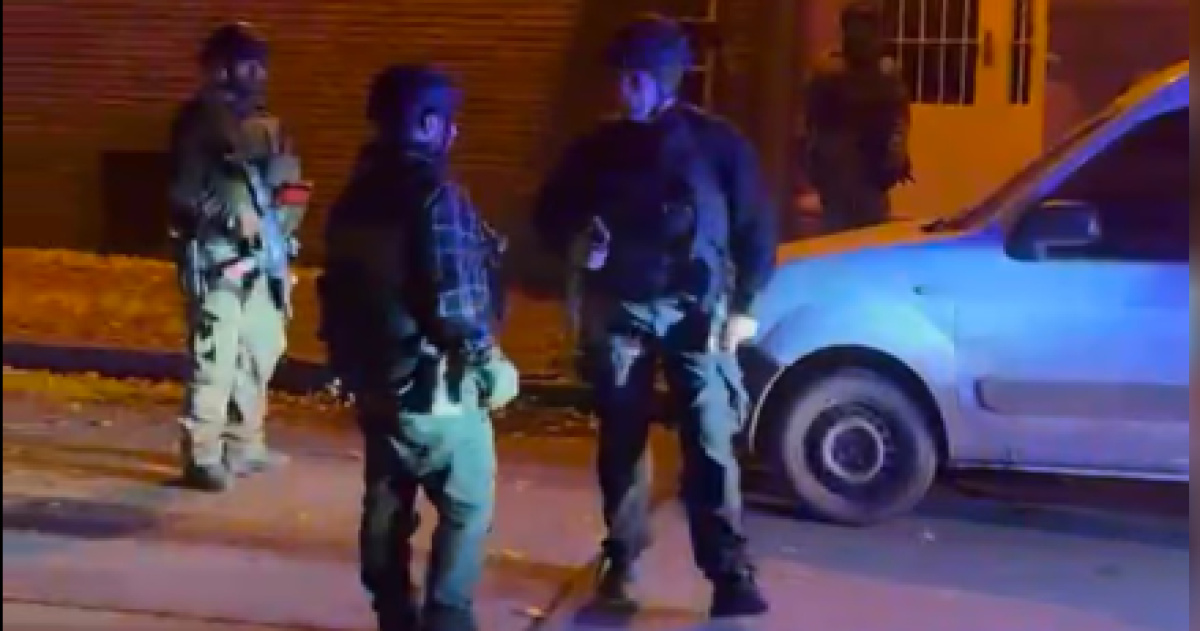 El hecho fue desbaratado por la Policía