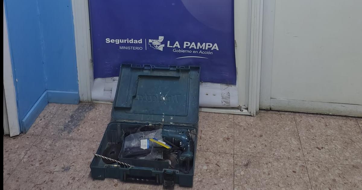 La Policía recuperó la caja de herramientas robada