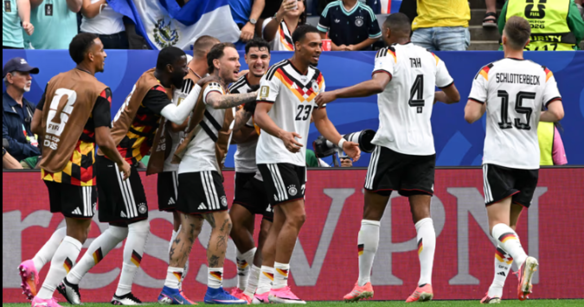 Buen debut de Alemania en el Mundial