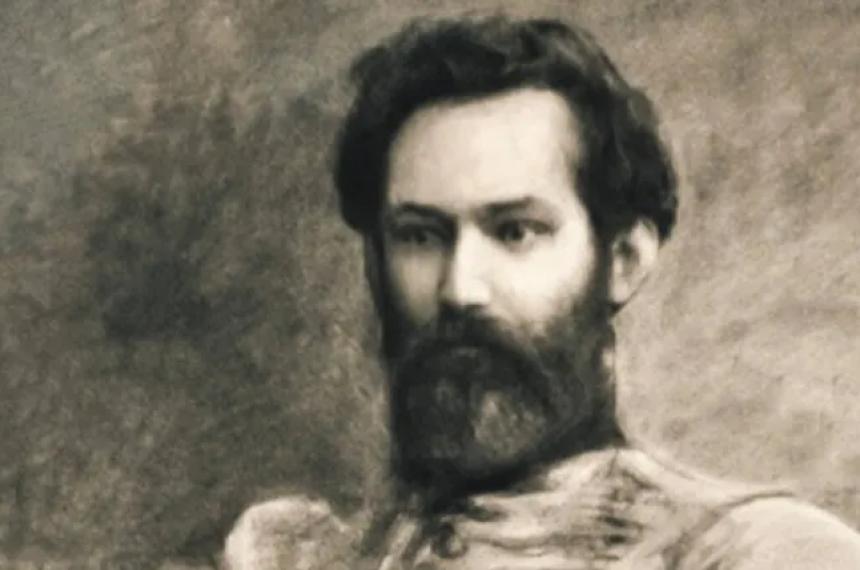 El retrato autorizado del General Martín Miguel de Güemes elaborado con carbonilla por Eduardo Schiaffino en 1902