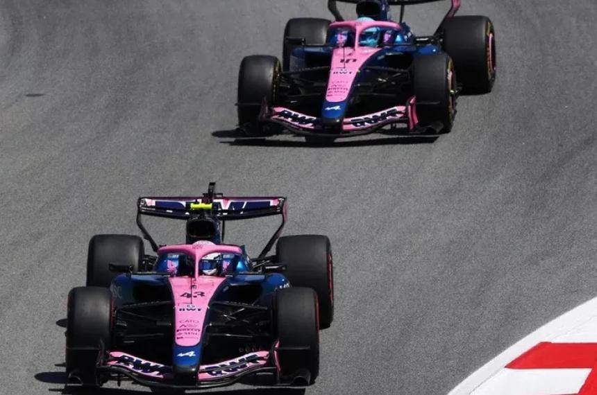 Franco tuvo que cederle la posición a su compañero Pierre Gasly