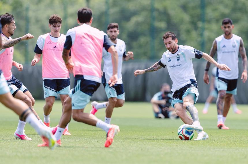 El entrenamiento argentino permitió la puesta a punto para el debut
