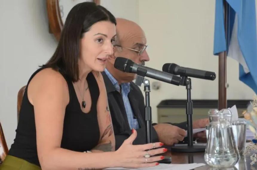 La viceintendenta Romina Montes de Oca