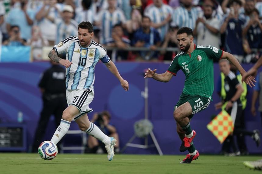 Lo hizo Messi