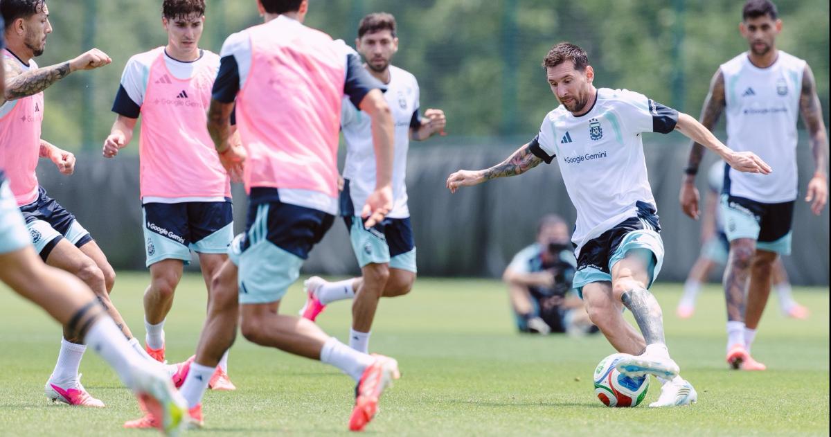 El entrenamiento argentino permitió la puesta a punto para el debut