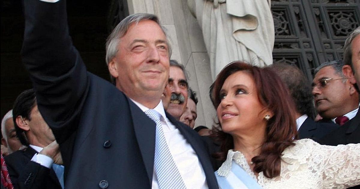 Néstor y Cristina Kirchner ex presidentes de la Nación