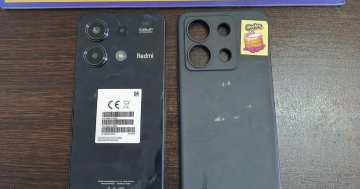 El teléfono sustraido por la mujer detenida