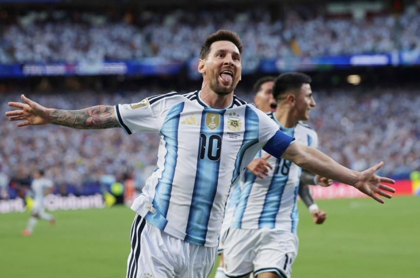 Lo hizo Messi
