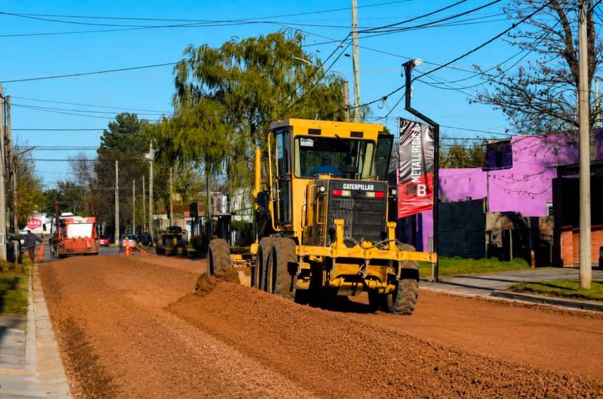Las tareas del municipio se hacen en distintos barrios de la capital
