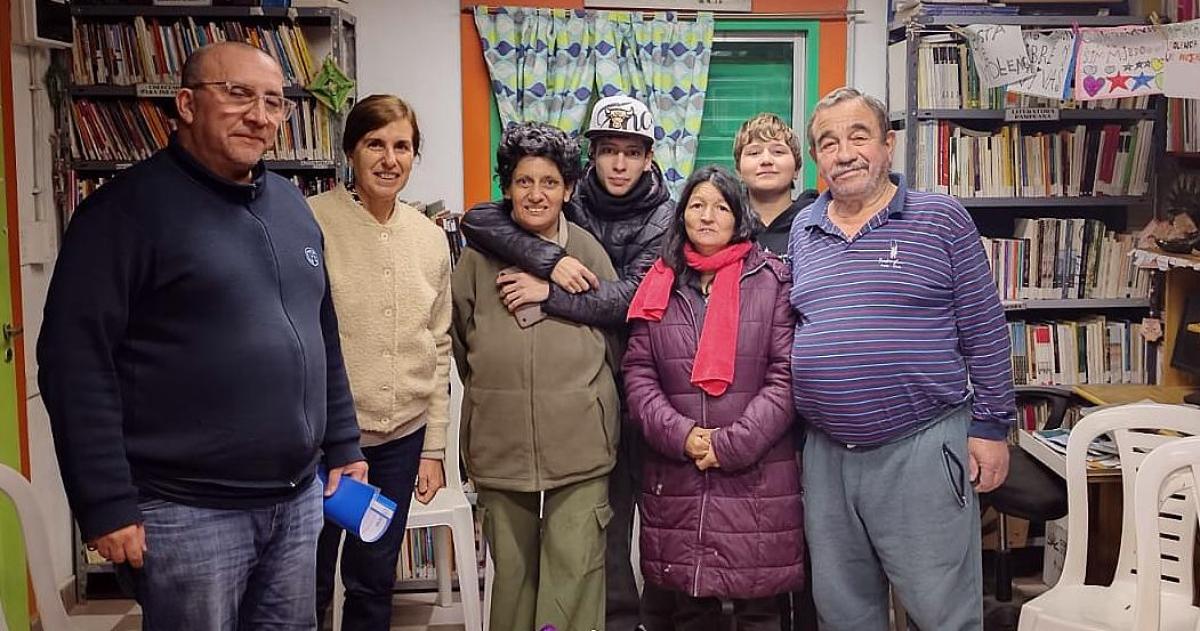 La donación a la biblioteca