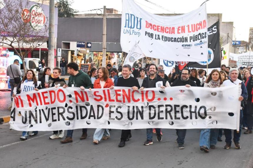 La �ltima Marcha Federal Universitaria antes del acuerdo