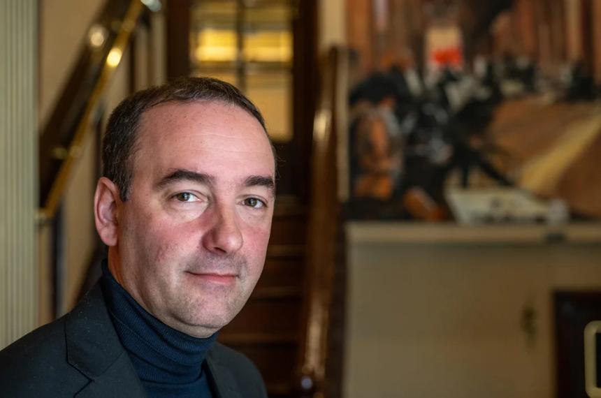 Francisco Adorni el hermano del jefe de Gabinete