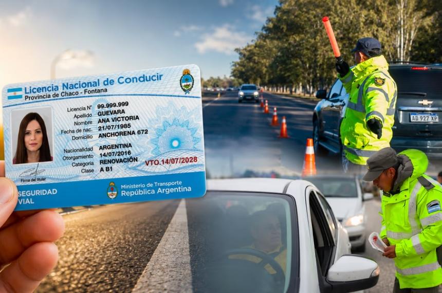 El nuevo sistema de scoring para la licencia nacional de conducir comienza a regir a partir de este jueves