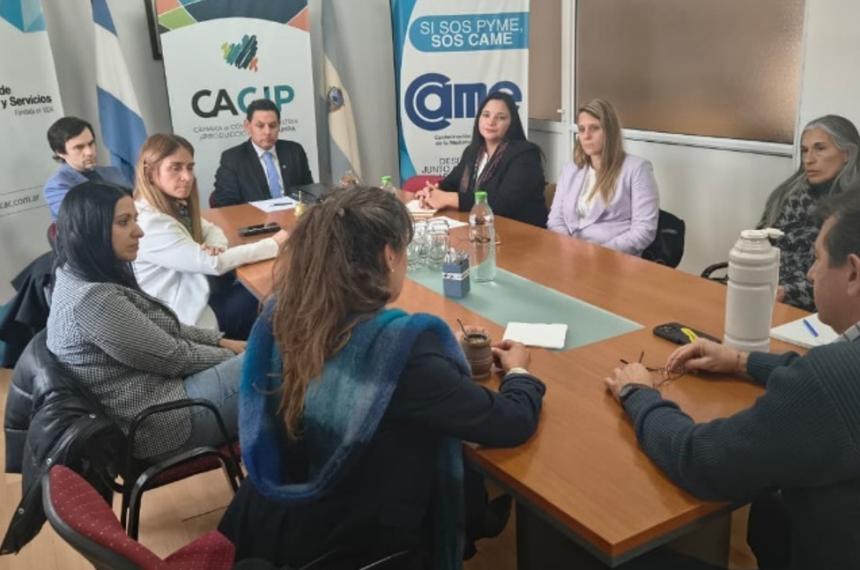 La C�mara de Comercio se reunió con representantes de entidades bancarias