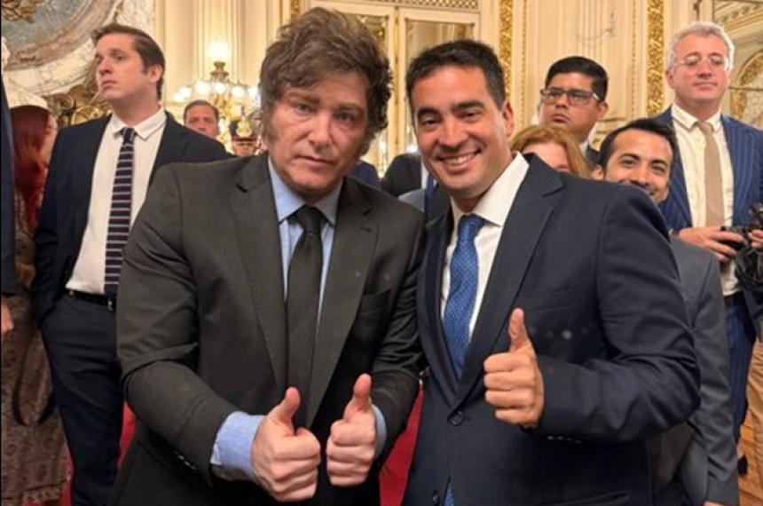 El Presidente designó vocero al diputado por La Pampa