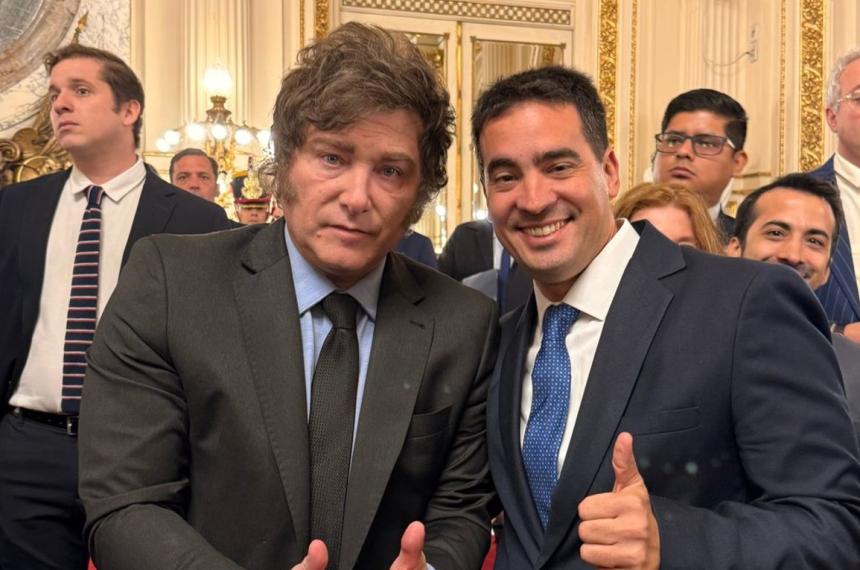 El Presidente designó vocero al diputado por La Pampa
