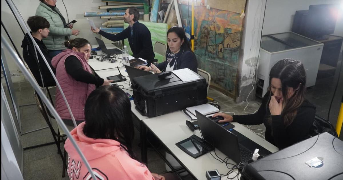 La atención debió finalizar antes de poder responder a todas las personas que se acercaron