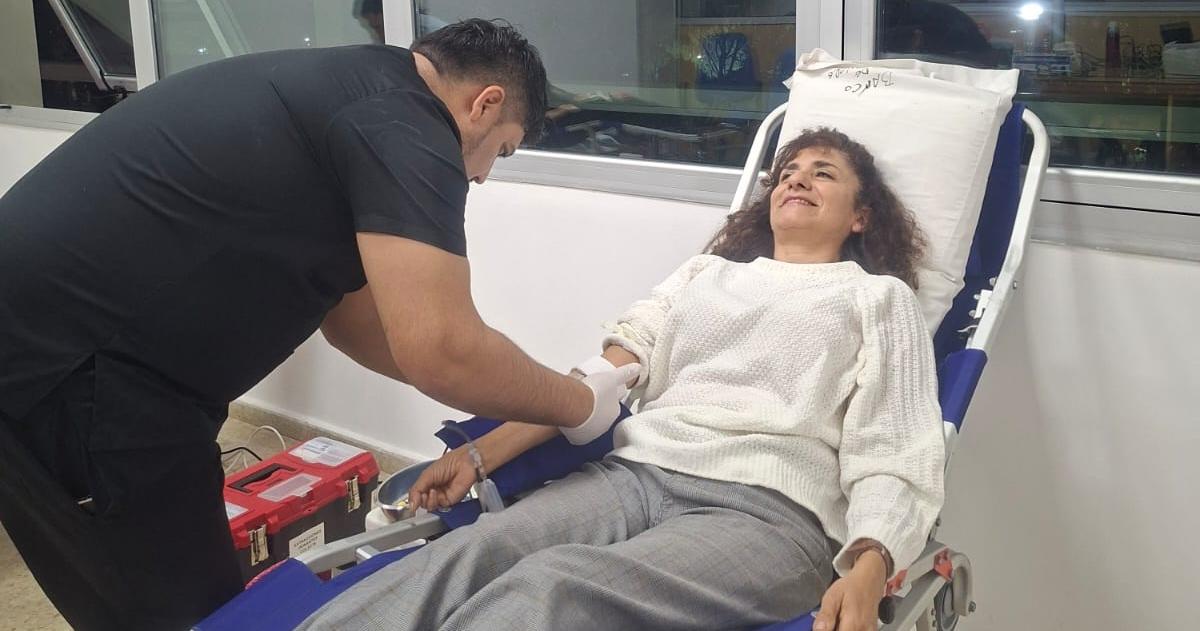 La donación de sangre motorizada por el TDC