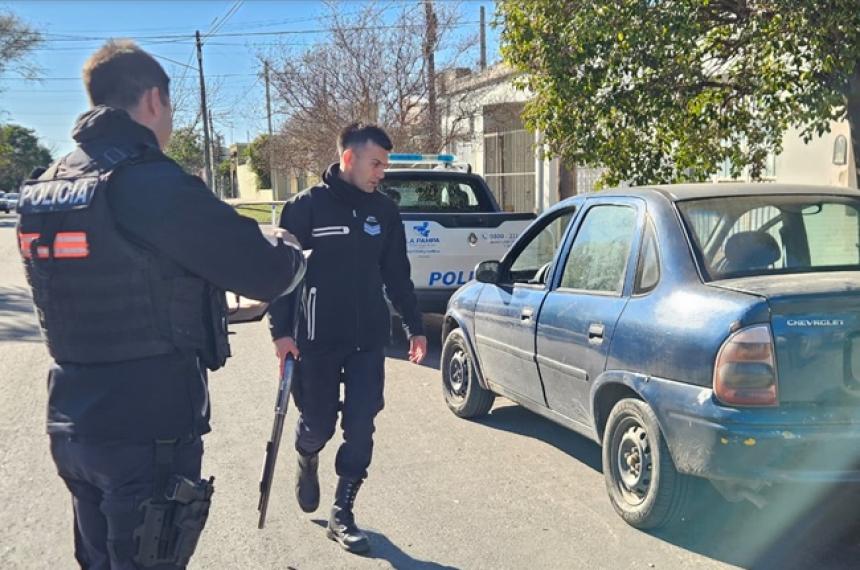 El auto utilizado en el ilícito fue secuestrado