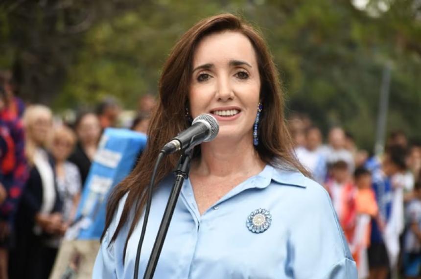 La vicepresidenta Victoria Villaruel