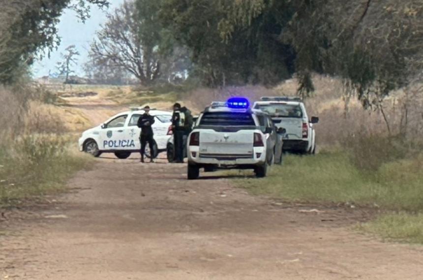 El cuerpo fue encontrado en un camino vecinal