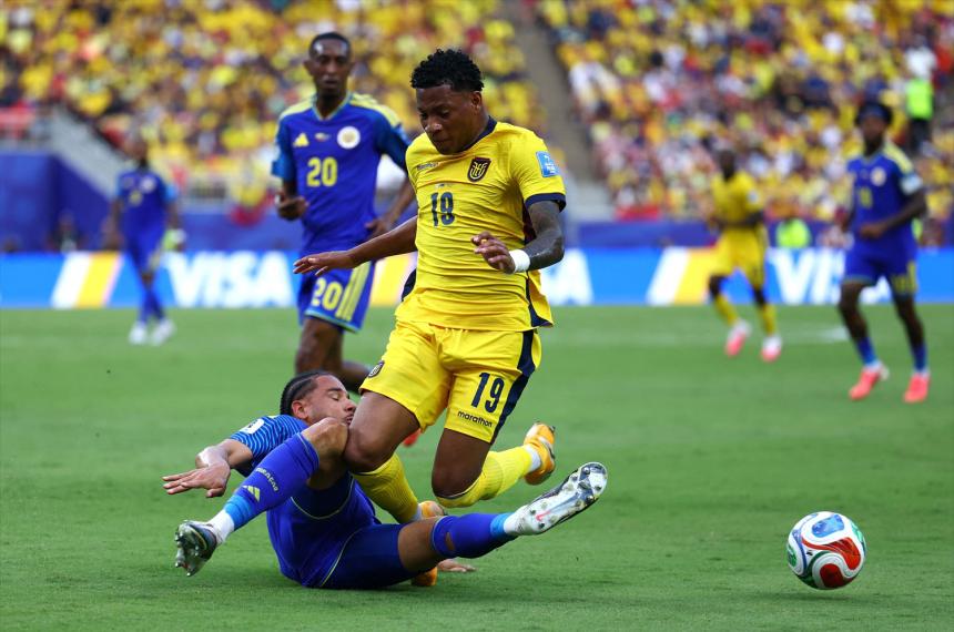 Ecuador y Curazao juegan en Kansas City