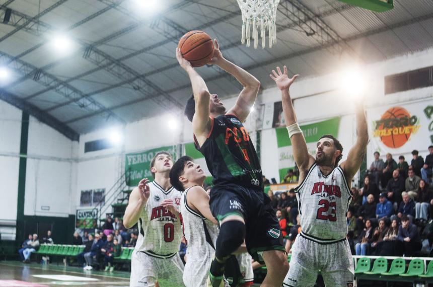 Ferro venció a Atenas de La Plata y avanzó en la Liga Federal de B�squetbol
