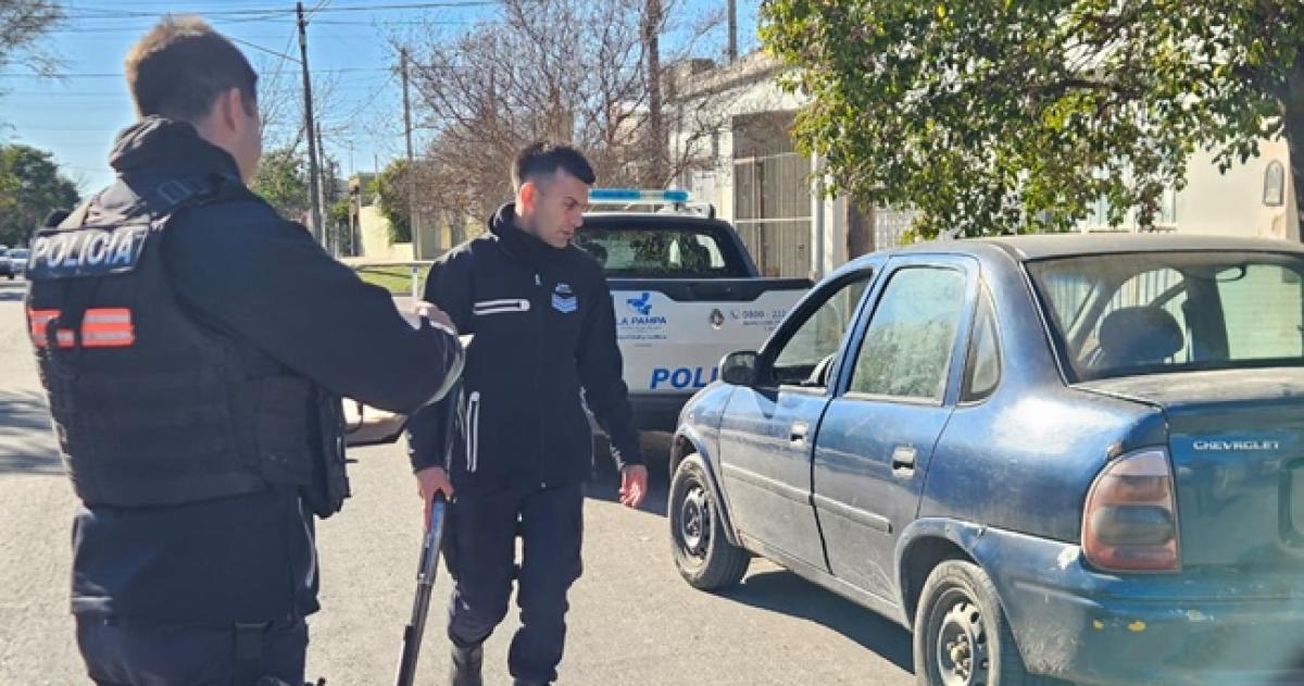 El auto utilizado en el ilícito fue secuestrado
