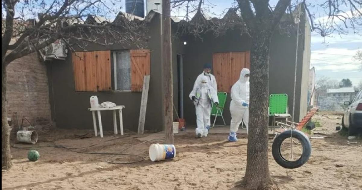 Peritos de la AIC trabajaron en el lugar del hecho ocurrido en Victorica