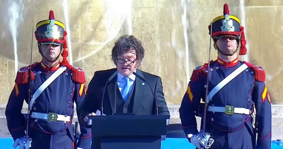 El presidente encabezó el acto en Rosario