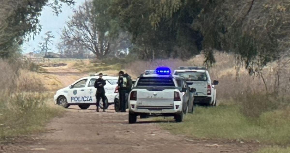 El cuerpo fue encontrado en un camino vecinal