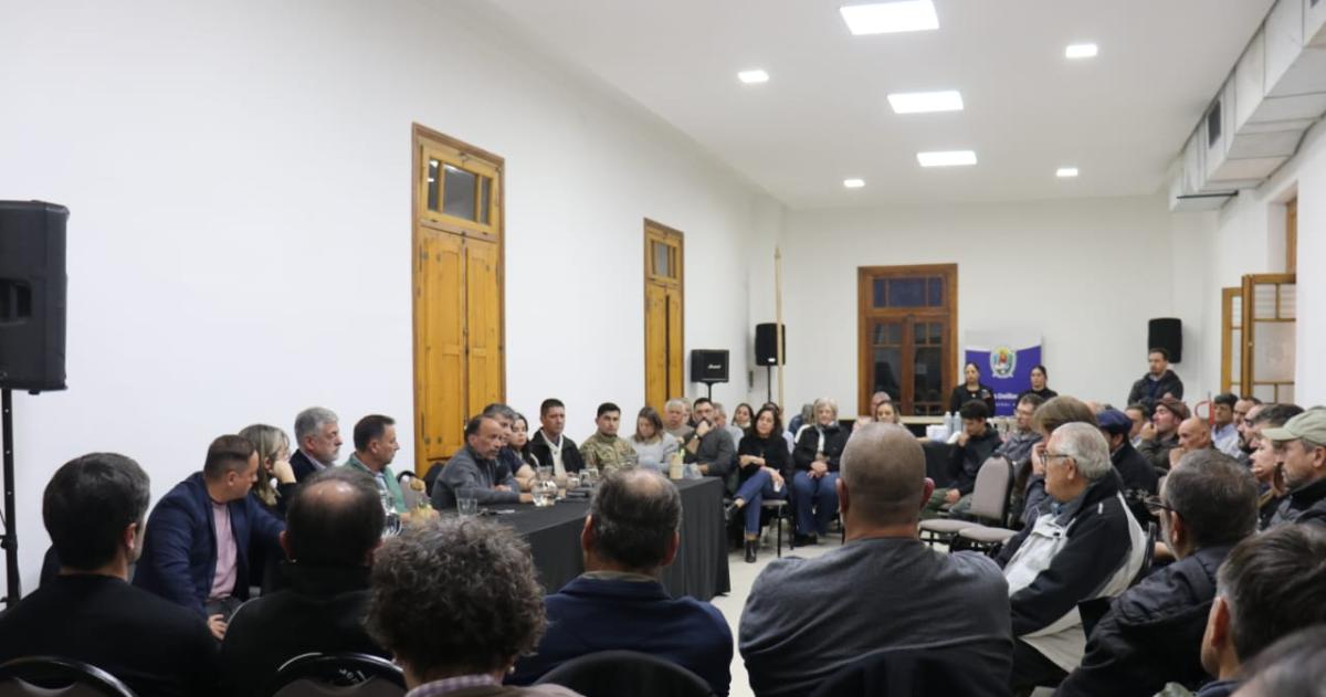 La reunión se realizó este viernes en el Centro Histórico Cultural de General Acha