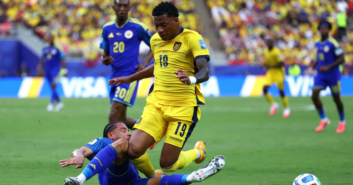 Ecuador y Curazao juegan en Kansas City