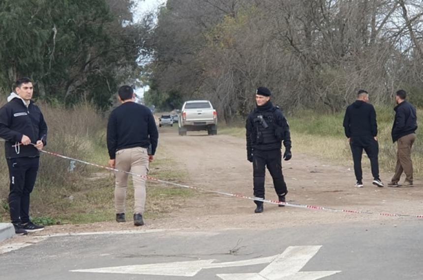 El cuerpo fue encontrado por cazadores en un camino vecinal