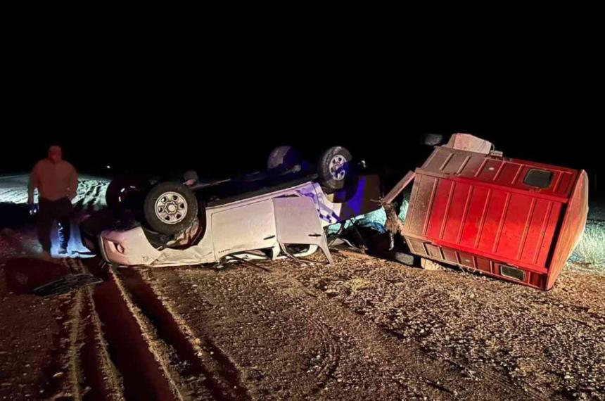 El accidente ocurrió el s�bado por la noche a unos 20 kilómetros del Cruce del Desierto