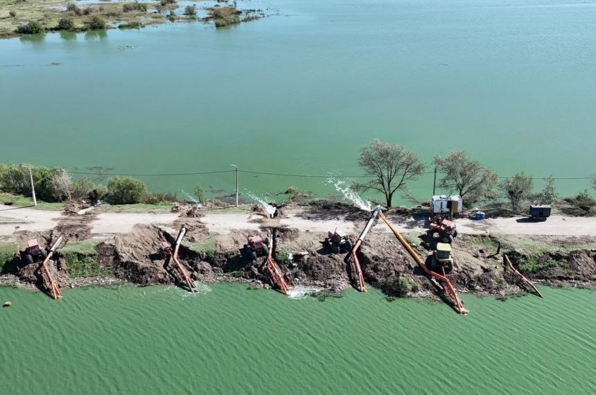 Las obras buscan aumentar la capacidad hidr�ulica para prevenir anegamientos ante lluvias intensas