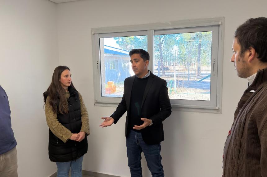 Las obras se desarrollan a buen ritmo en la Escuela 98 de Duval